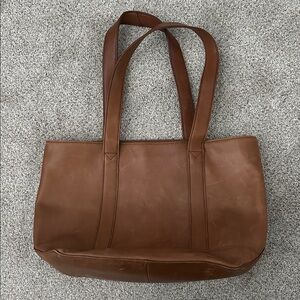 L.L. Bean Tan brown leather Bag
